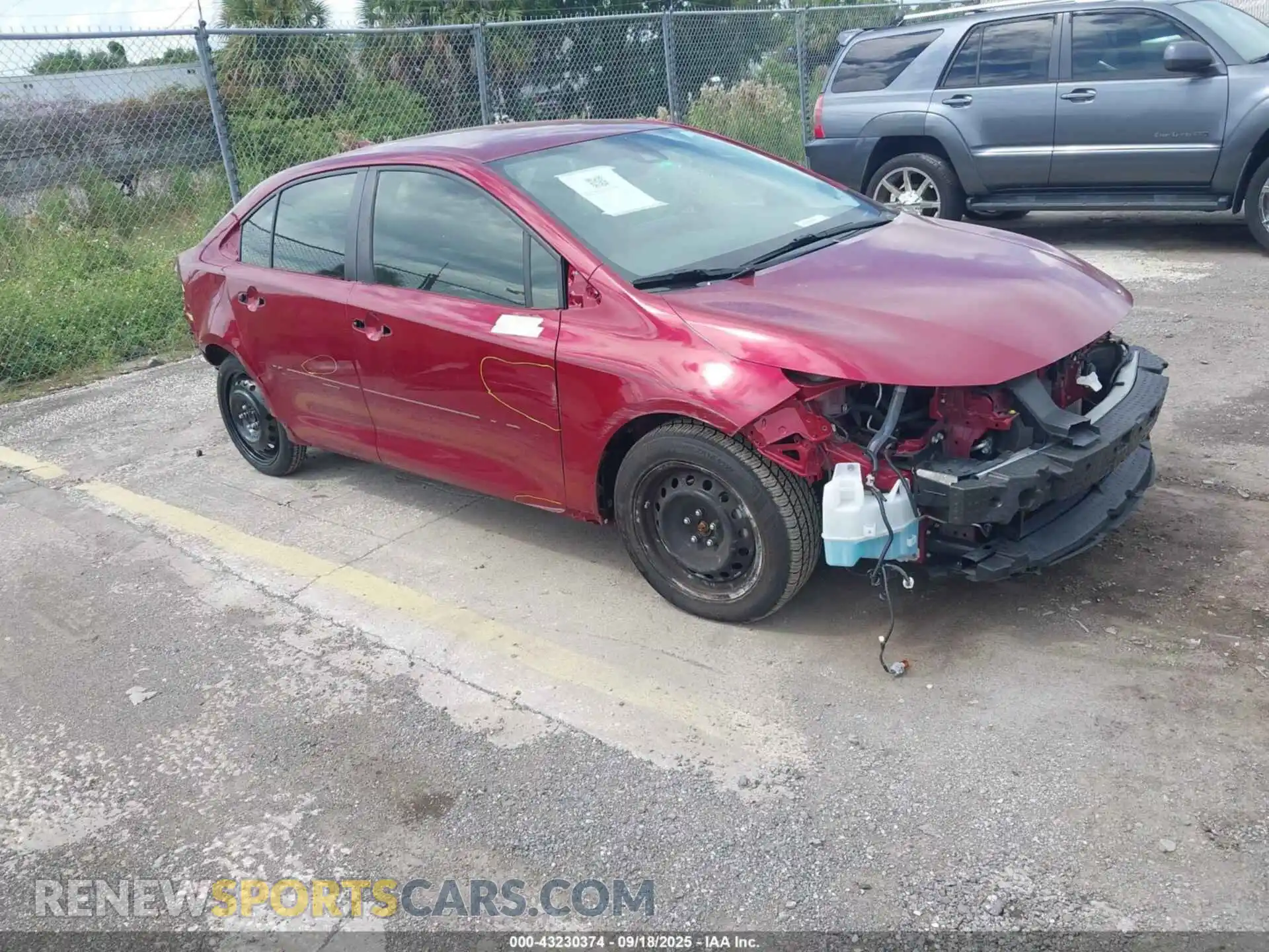 1 fotografías del automóvil dañado JTDEPMAEXNJ217754 TOYOTA COROLLA 2022