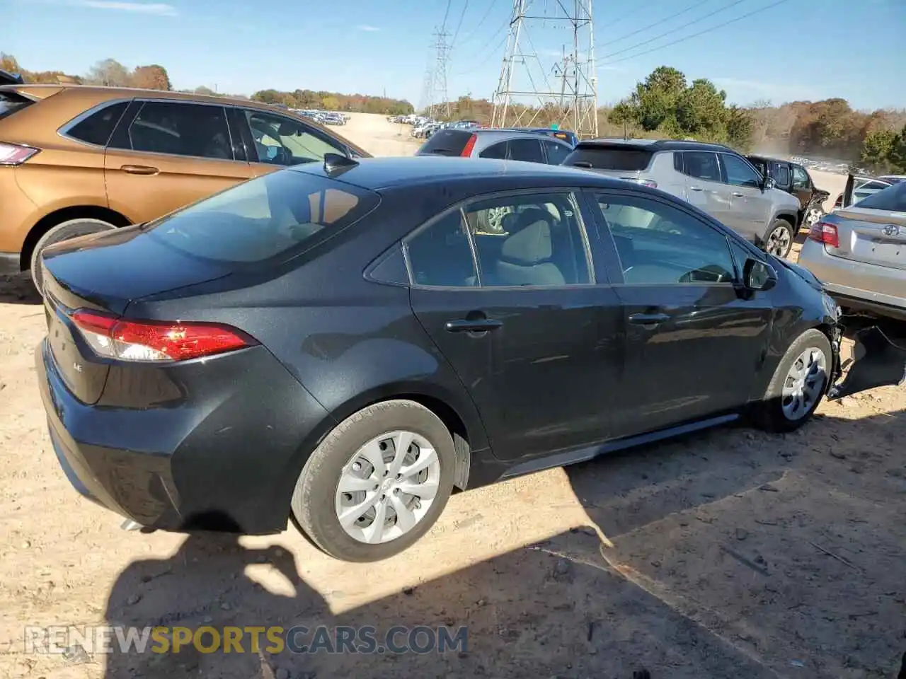 3 Фотография поврежденного автомобиля JTDEPMAEXNJ218953 TOYOTA COROLLA 2022