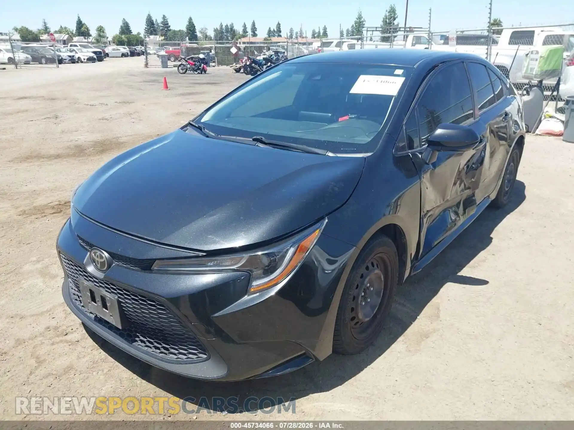 2 Photograph of a damaged car JTDEPMAEXNJ220928 TOYOTA COROLLA 2022