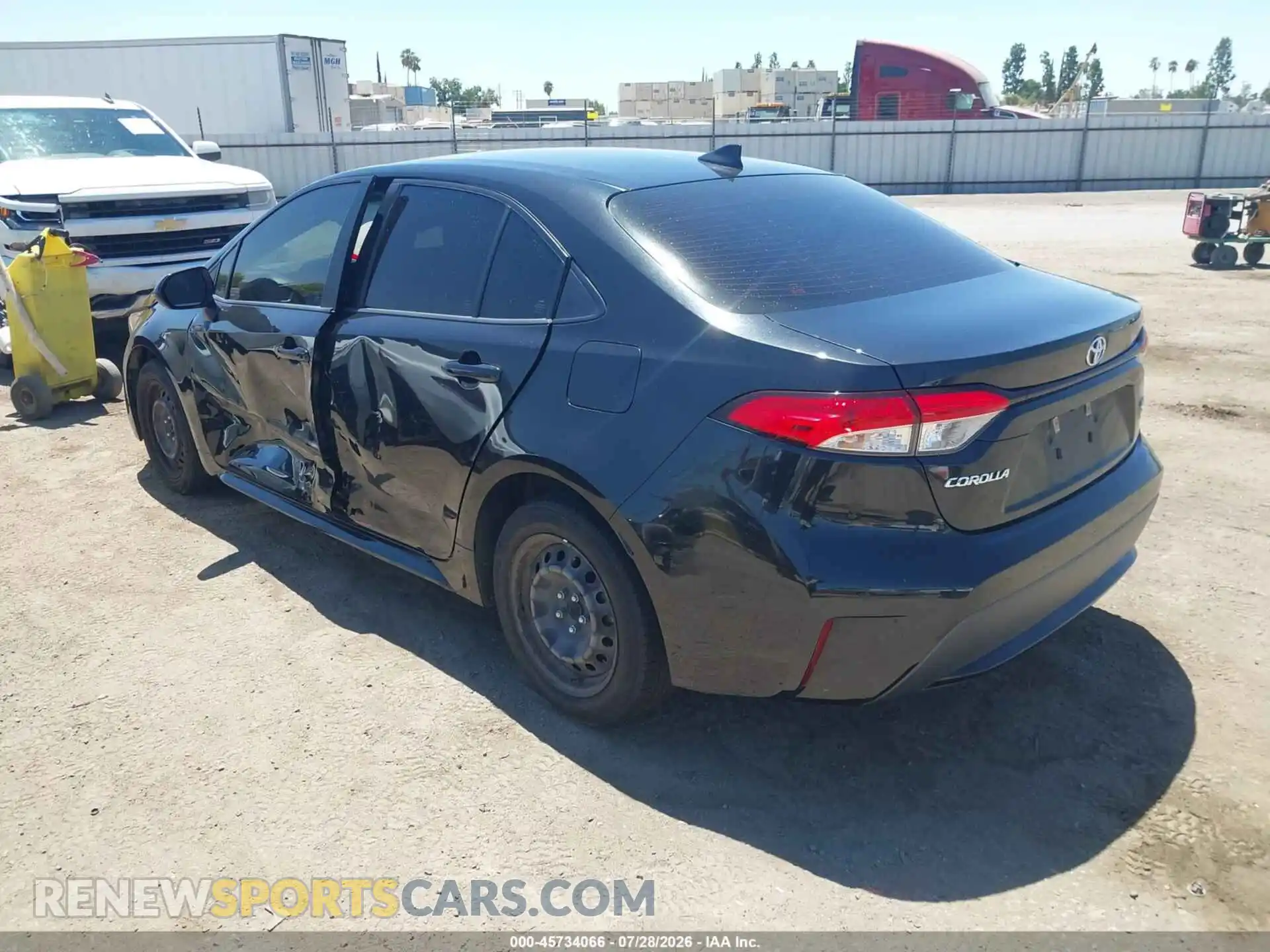 3 Photograph of a damaged car JTDEPMAEXNJ220928 TOYOTA COROLLA 2022