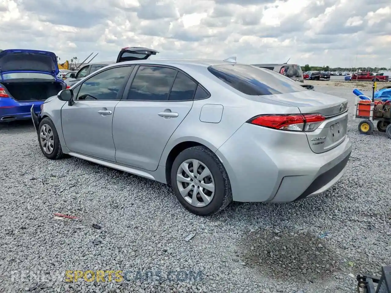 2 Photograph of a damaged car JTDEPMAEXNJ221335 TOYOTA COROLLA 2022