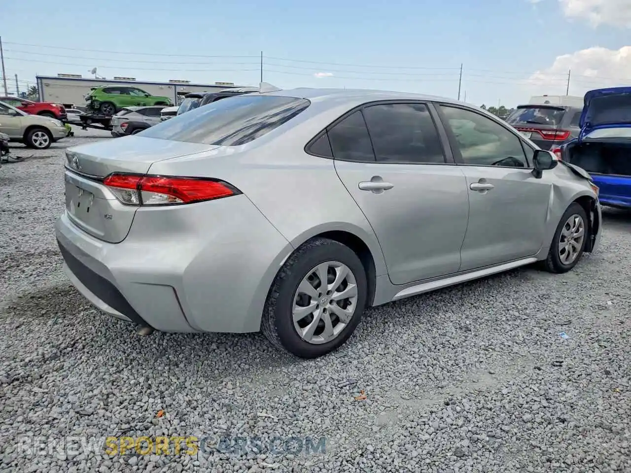 3 Photograph of a damaged car JTDEPMAEXNJ221335 TOYOTA COROLLA 2022
