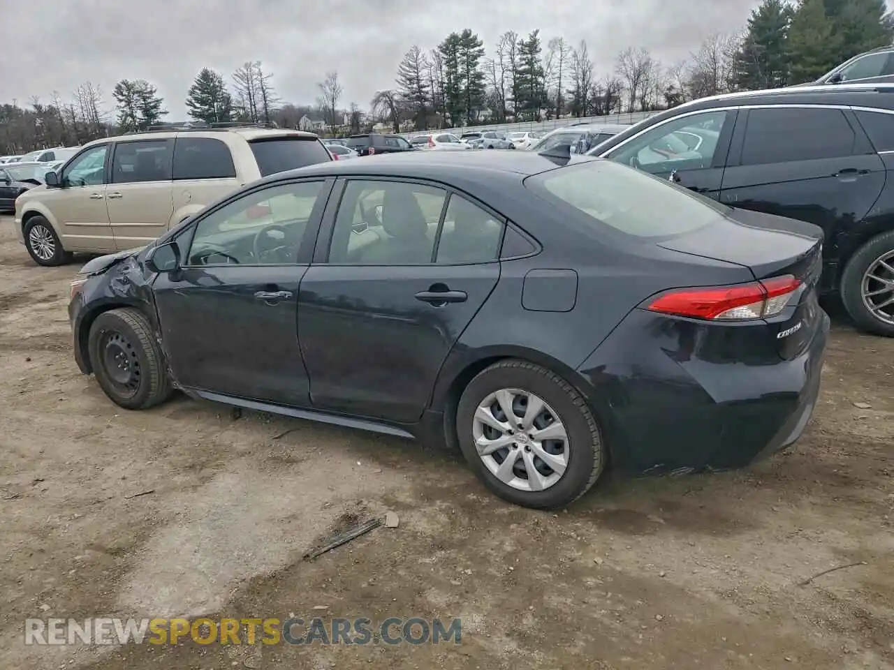 2 Photograph of a damaged car JTDEPMAEXNJ223814 TOYOTA COROLLA 2022