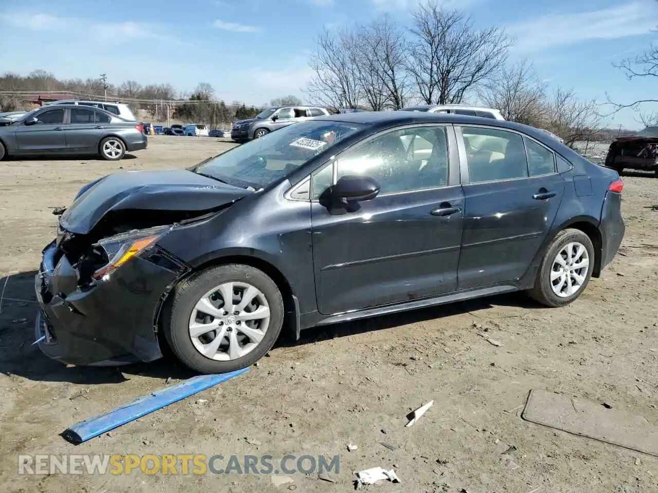 1 fotografías del automóvil dañado JTDEPMAEXNJ225644 TOYOTA COROLLA 2022