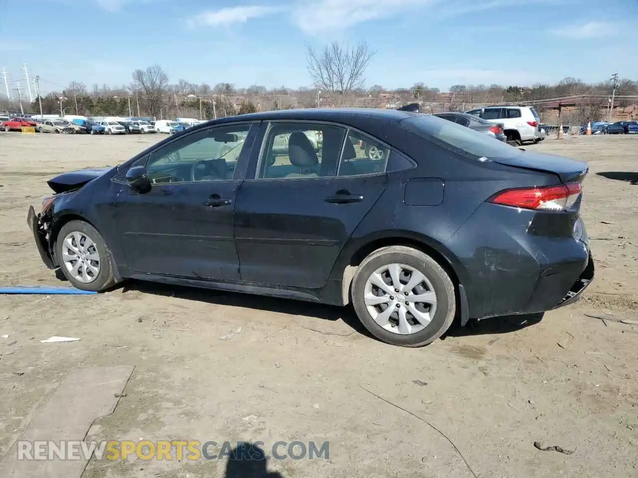 2 fotografías del automóvil dañado JTDEPMAEXNJ225644 TOYOTA COROLLA 2022