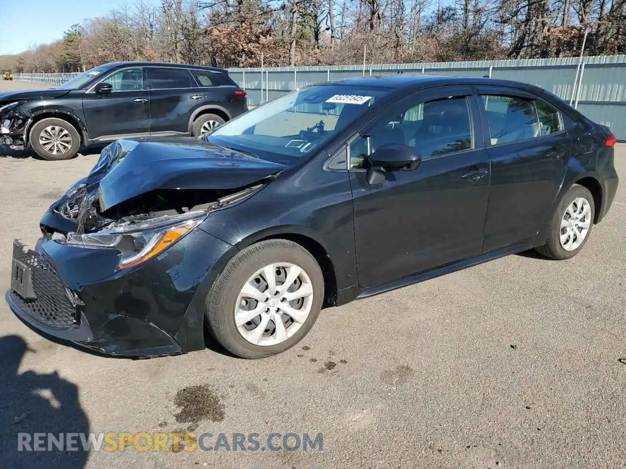 1 Photograph of a damaged car JTDEPMAEXNJ230598 TOYOTA COROLLA 2022