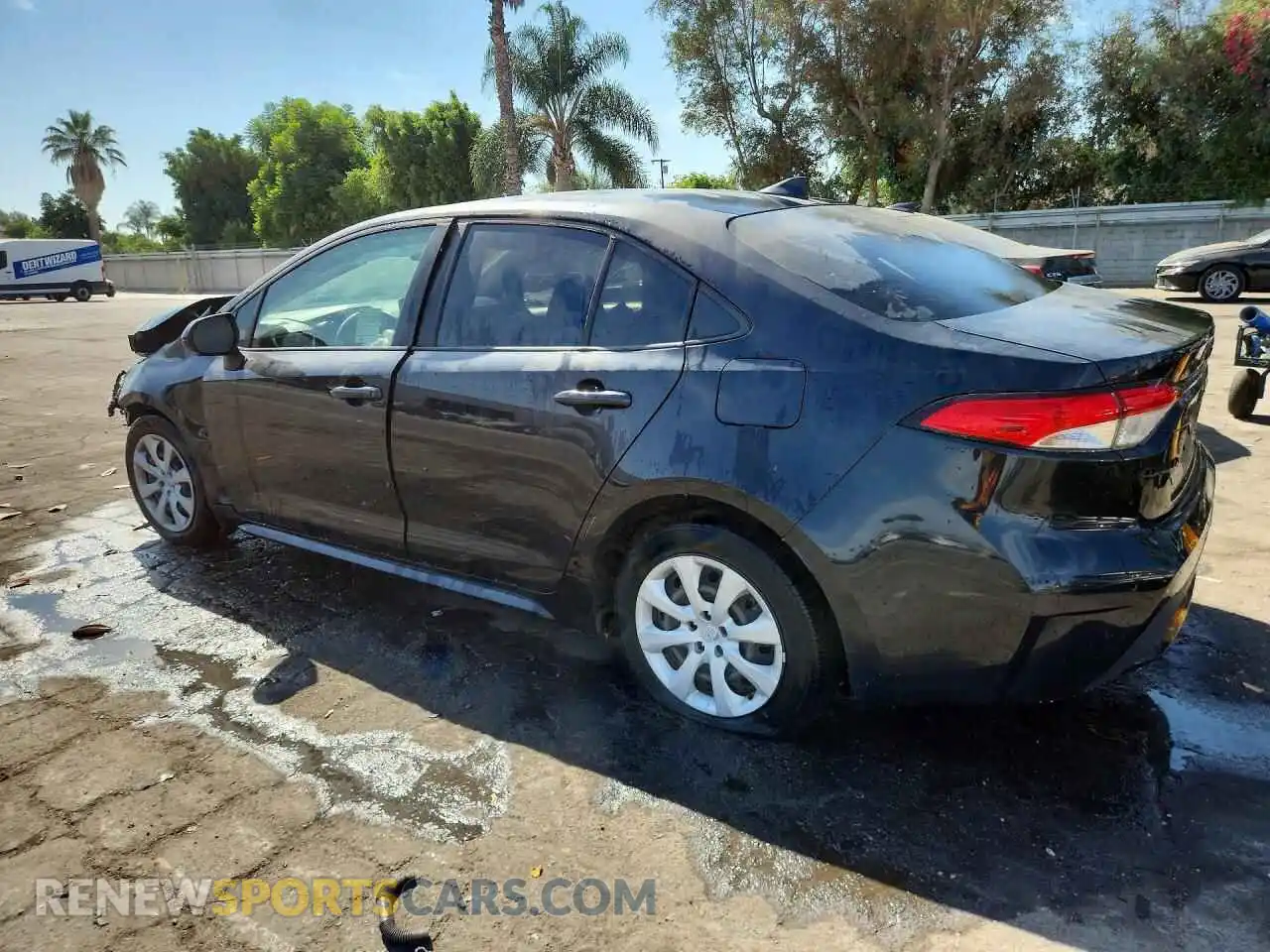 2 Фотография поврежденного автомобиля JTDEPMAEXNJ230701 TOYOTA COROLLA 2022