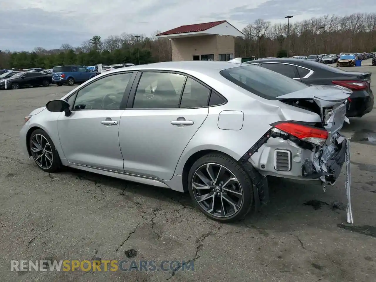 2 Photograph of a damaged car JTDP4MCE0N3511571 TOYOTA COROLLA 2022