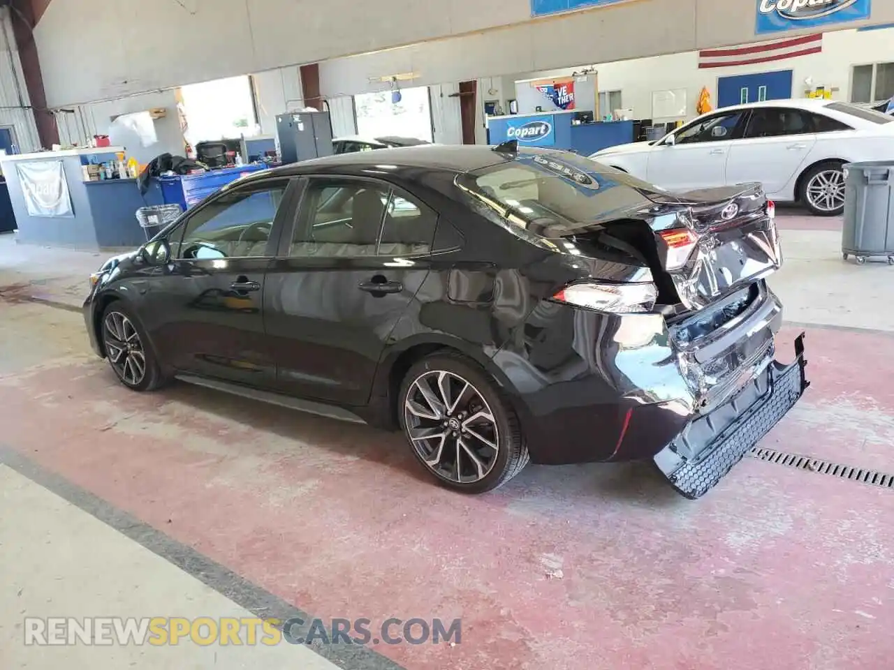 2 Photograph of a damaged car JTDP4MCE0NJ097686 TOYOTA COROLLA 2022