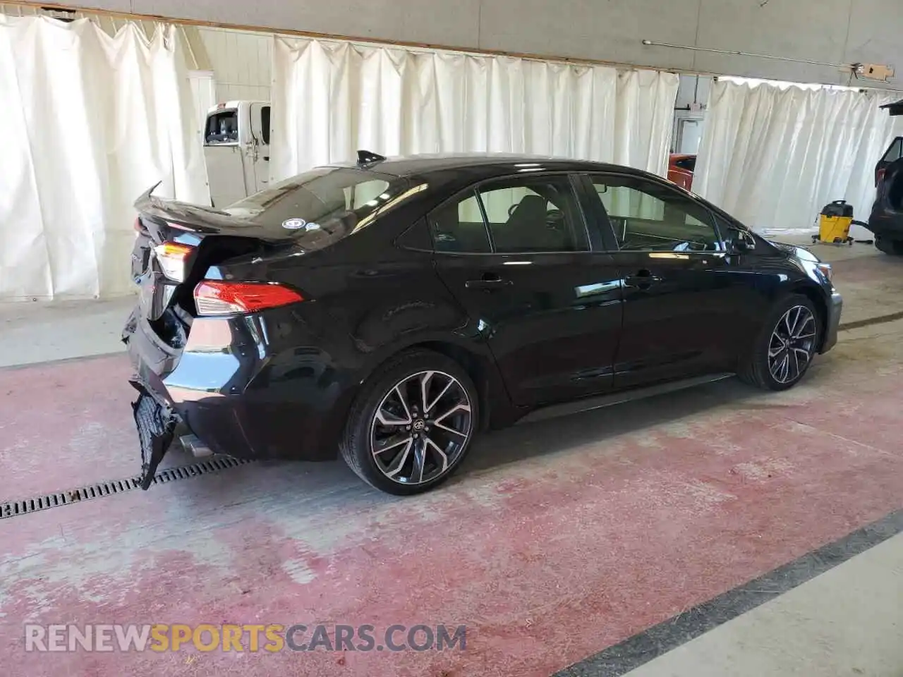 3 Photograph of a damaged car JTDP4MCE0NJ097686 TOYOTA COROLLA 2022