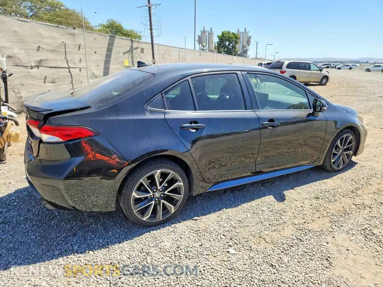 3 fotografías del automóvil dañado JTDP4MCE1NJ094568 TOYOTA COROLLA 2022
