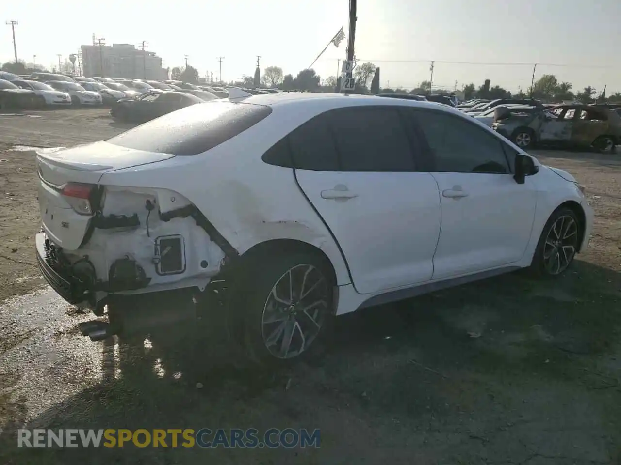 3 Photograph of a damaged car JTDP4MCE3NJ085614 TOYOTA COROLLA 2022