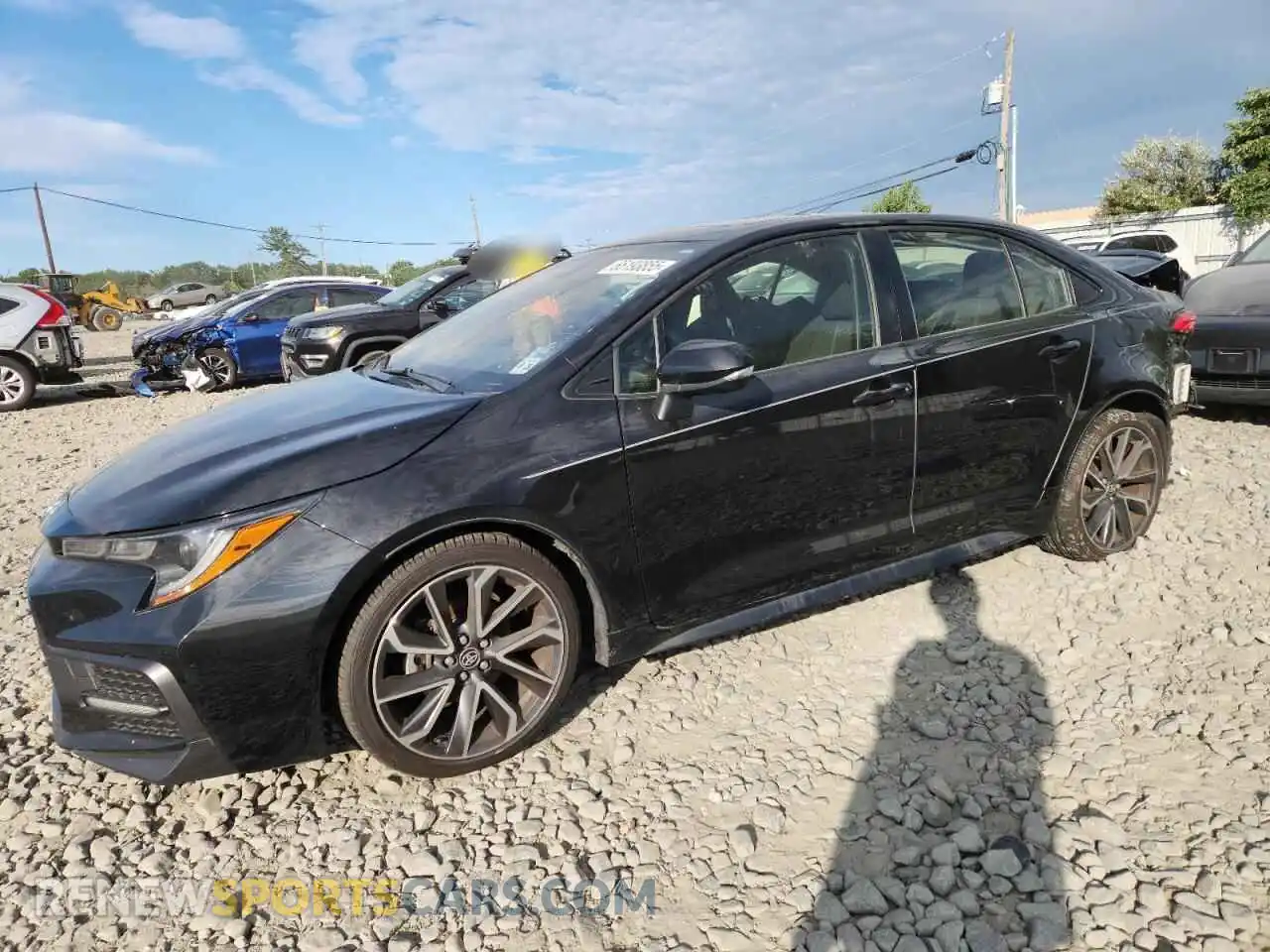 1 Photograph of a damaged car JTDP4MCE3NJ087119 TOYOTA COROLLA 2022