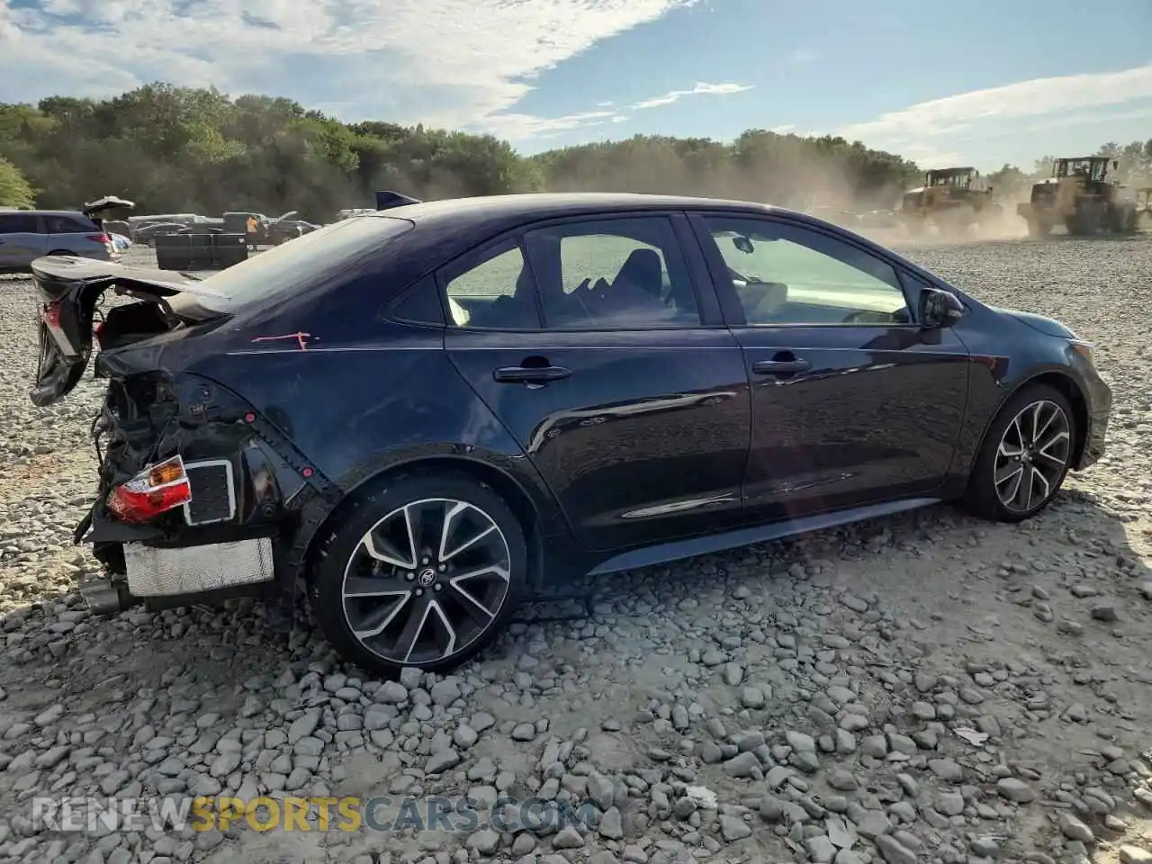 3 Photograph of a damaged car JTDP4MCE3NJ087119 TOYOTA COROLLA 2022