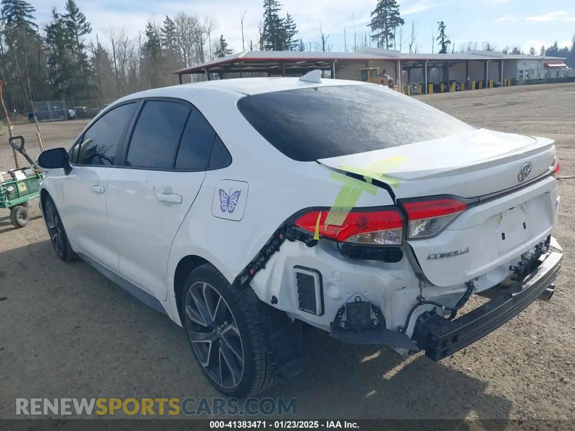 3 Photograph of a damaged car JTDP4MCE4N3501268 TOYOTA COROLLA 2022