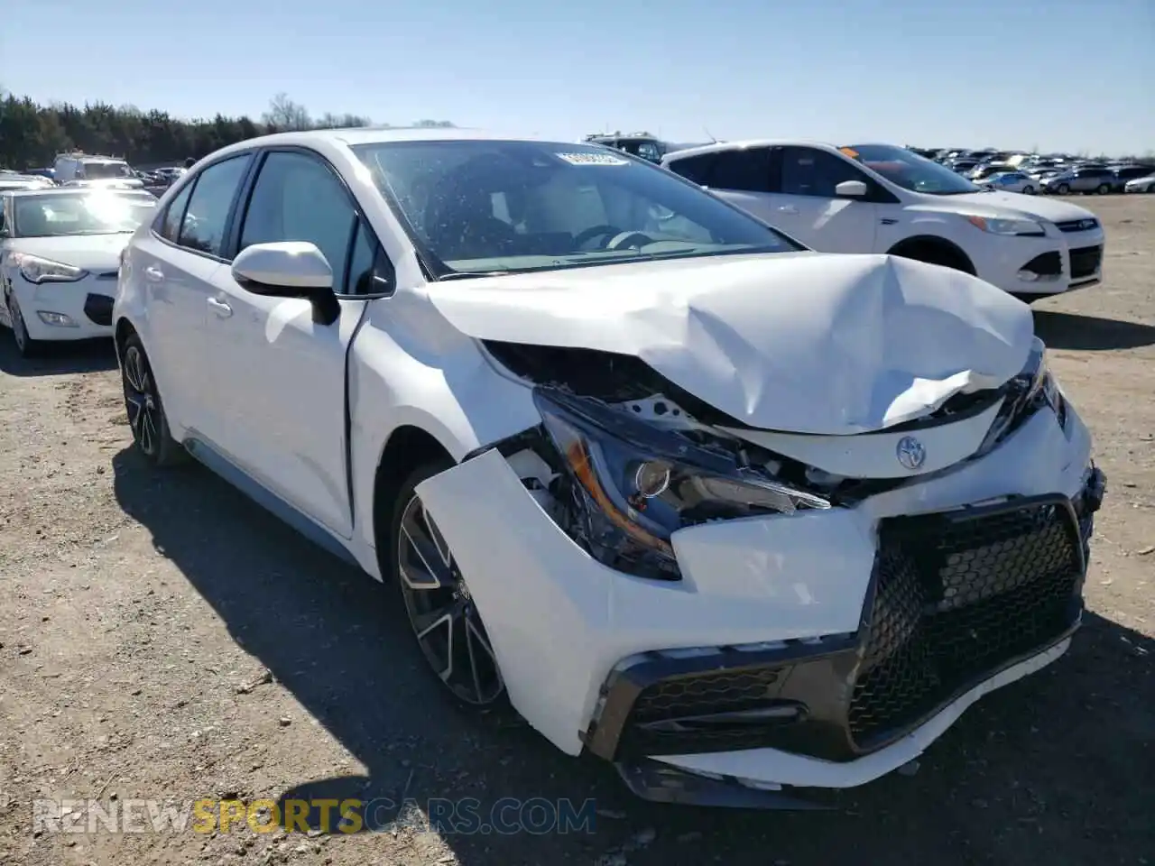 1 Photograph of a damaged car JTDP4MCE5NJ082181 TOYOTA COROLLA 2022