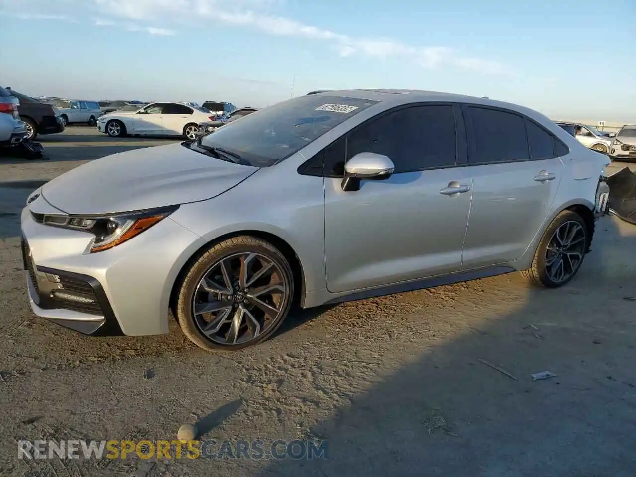 1 Photograph of a damaged car JTDP4MCE5NJ090863 TOYOTA COROLLA 2022