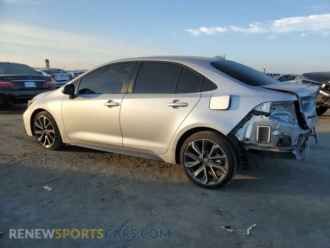2 Photograph of a damaged car JTDP4MCE5NJ090863 TOYOTA COROLLA 2022