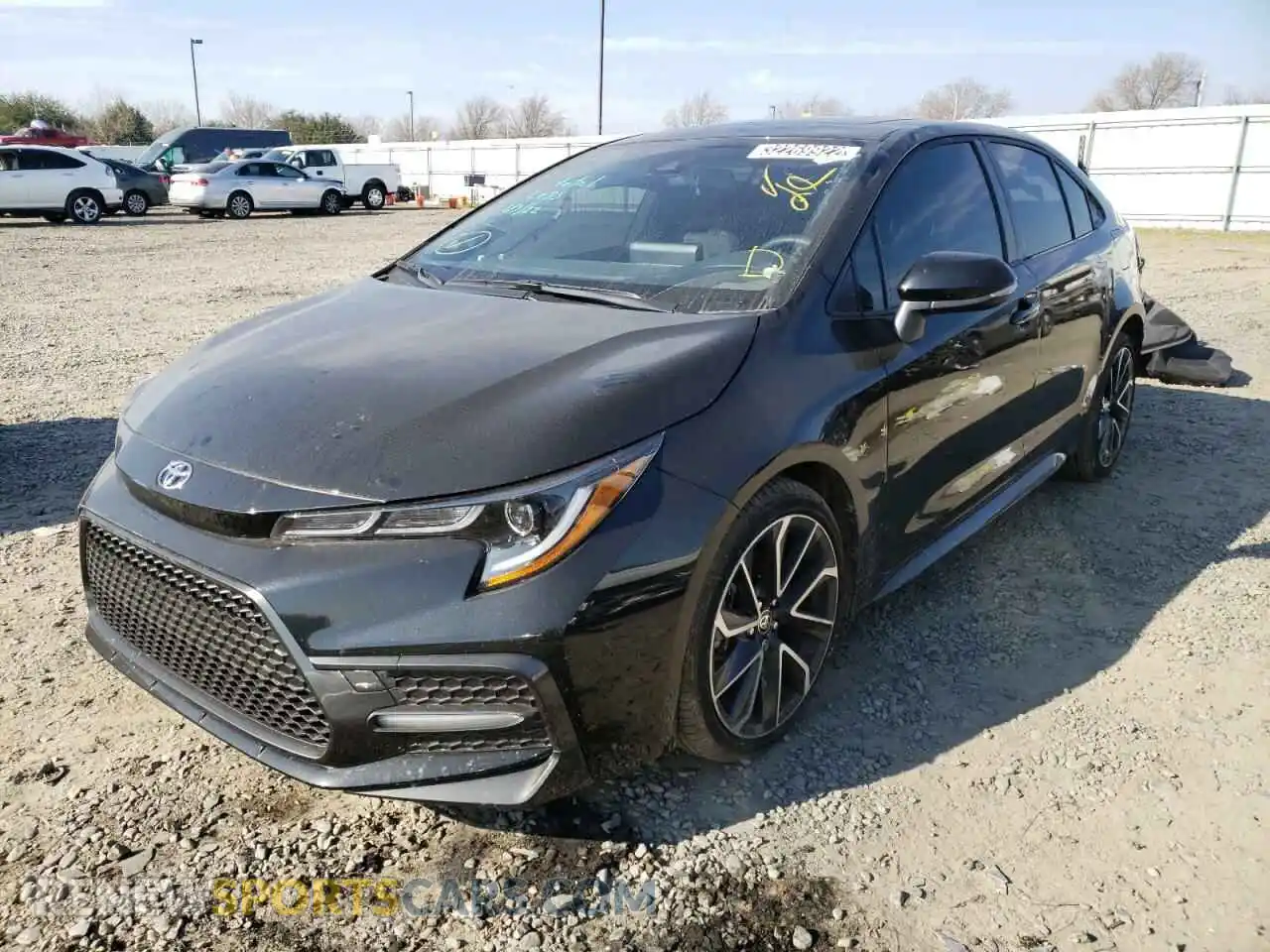 2 Photograph of a damaged car JTDP4MCE6NJ081833 TOYOTA COROLLA 2022