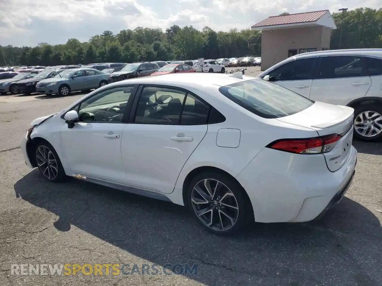 2 Photograph of a damaged car JTDP4MCE7N3503113 TOYOTA COROLLA 2022
