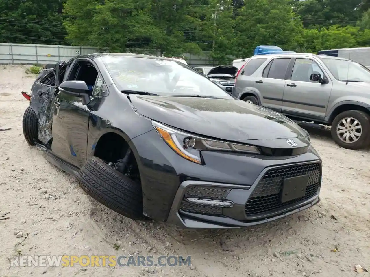 1 Photograph of a damaged car JTDP4MCE7NJ091240 TOYOTA COROLLA 2022
