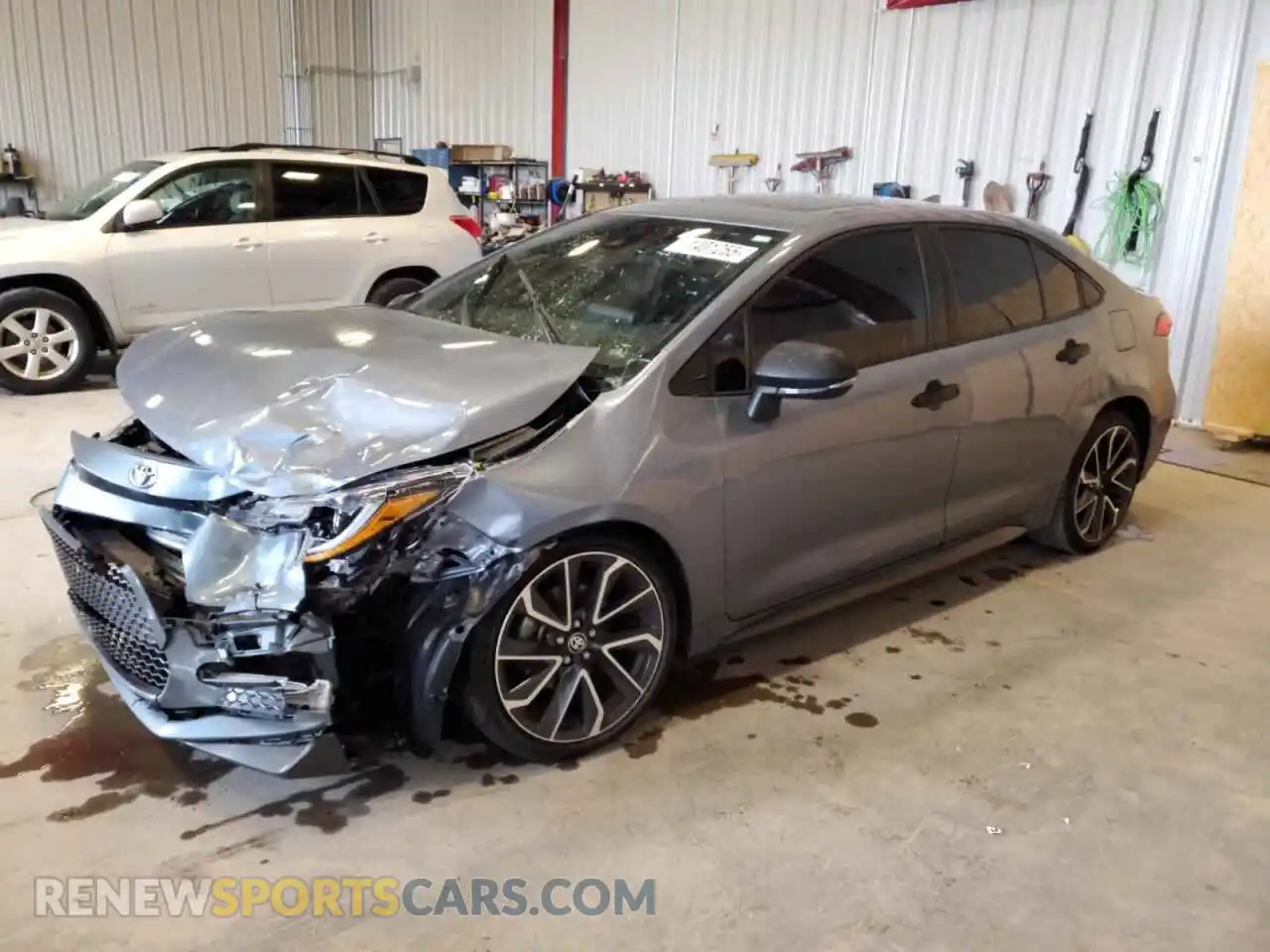 1 Photograph of a damaged car JTDP4MCE8NJ087388 TOYOTA COROLLA 2022