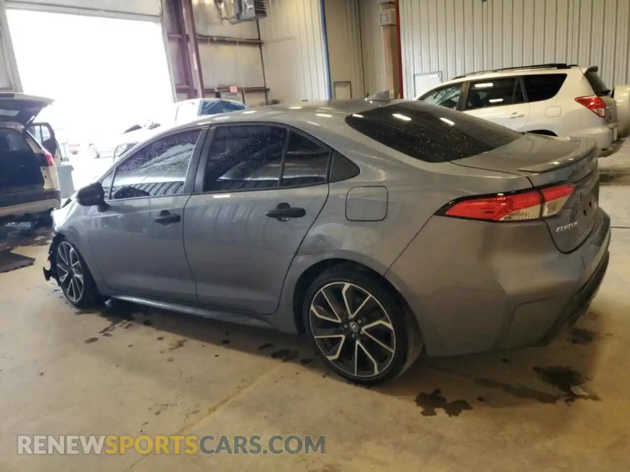 2 Photograph of a damaged car JTDP4MCE8NJ087388 TOYOTA COROLLA 2022