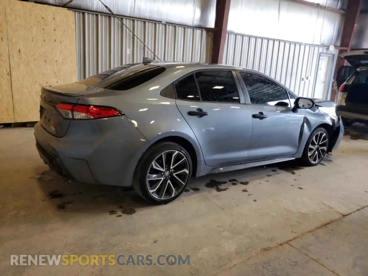 3 Photograph of a damaged car JTDP4MCE8NJ087388 TOYOTA COROLLA 2022