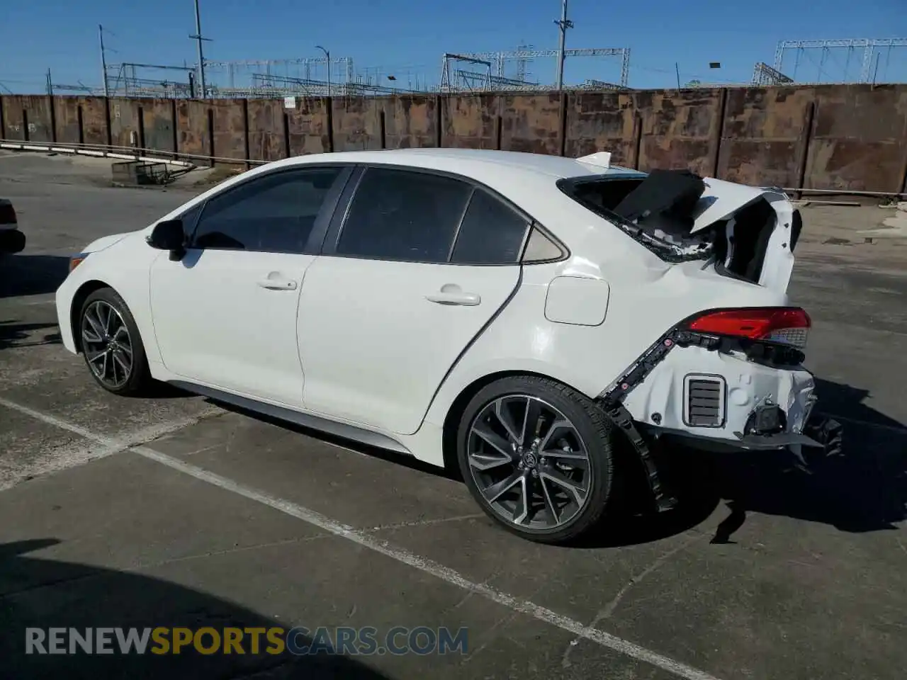 2 Photograph of a damaged car JTDP4MCE9N3511259 TOYOTA COROLLA 2022