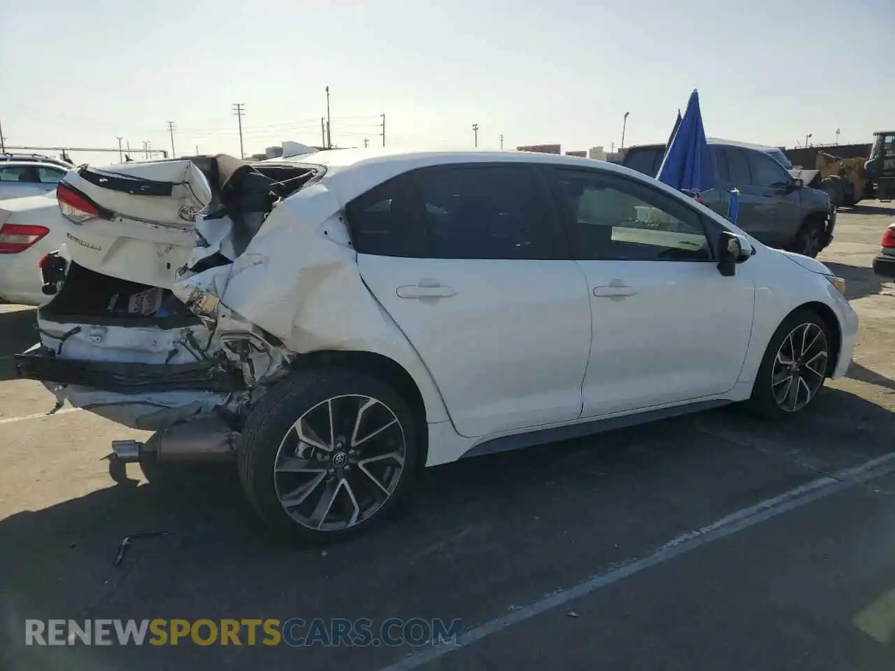 3 Photograph of a damaged car JTDP4MCE9N3511259 TOYOTA COROLLA 2022