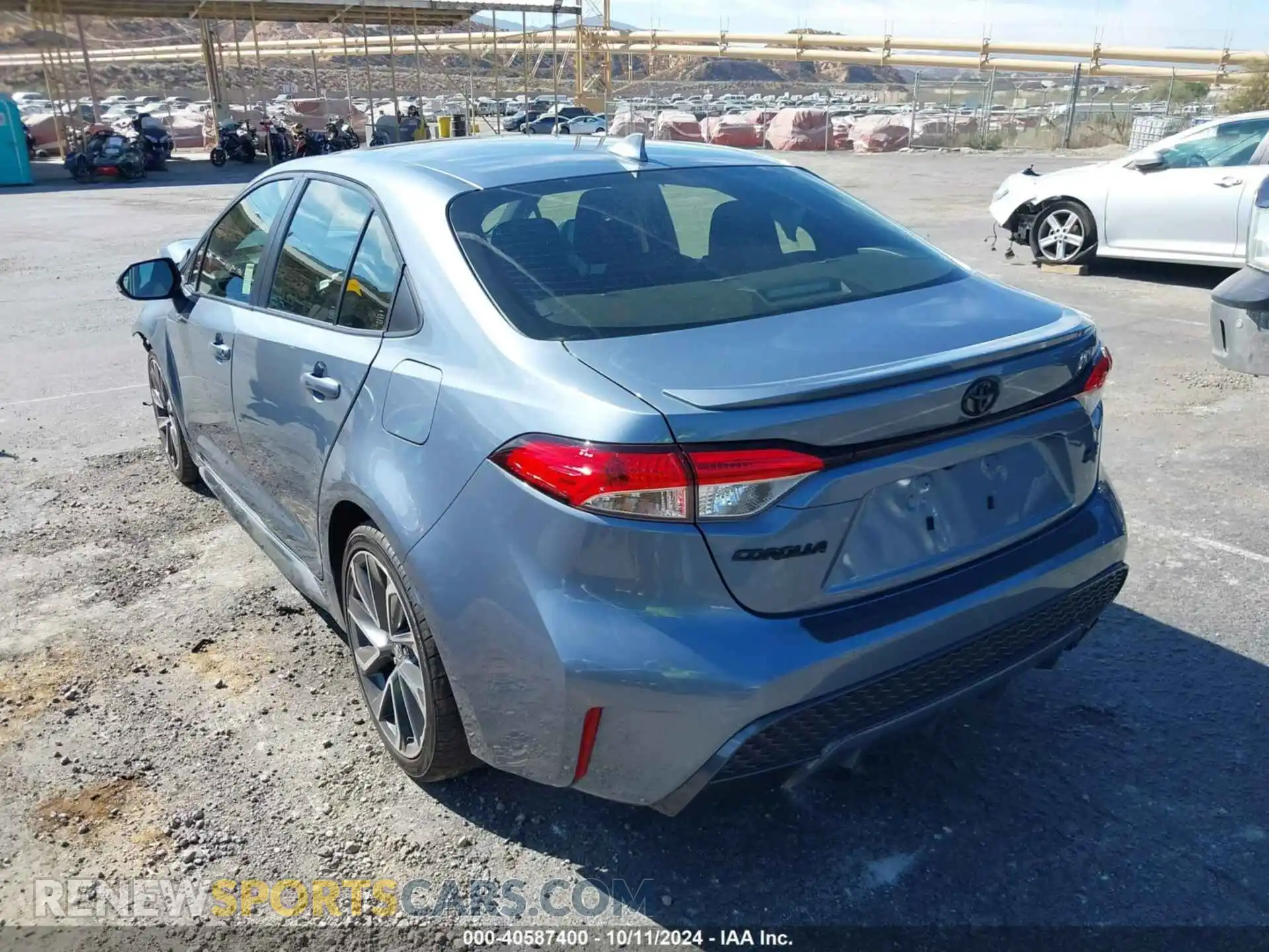 3 Photograph of a damaged car JTDP4MCE9N3513139 TOYOTA COROLLA 2022