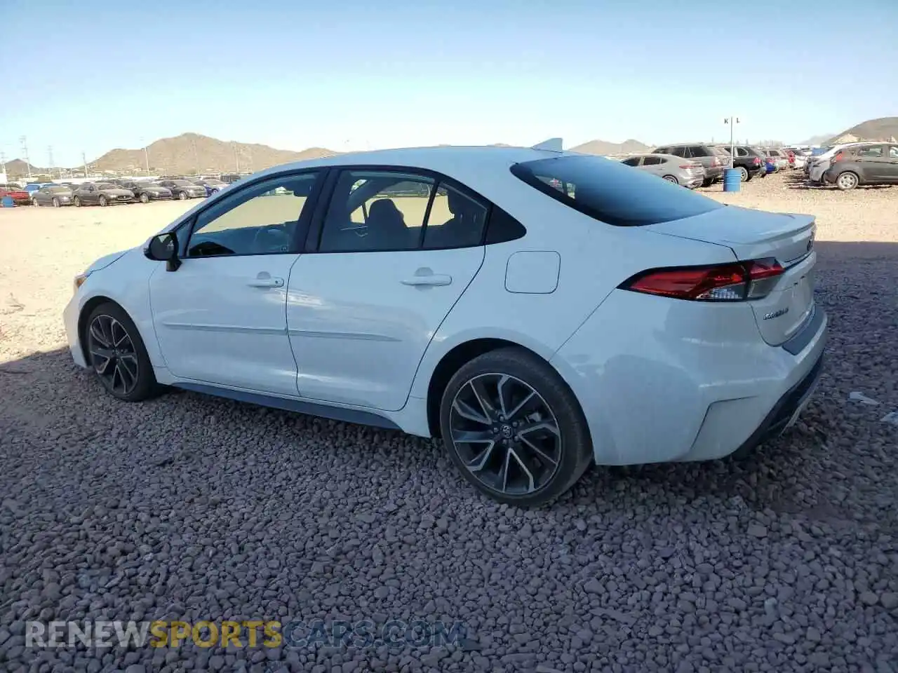 2 Photograph of a damaged car JTDP4MCE9NJ082717 TOYOTA COROLLA 2022