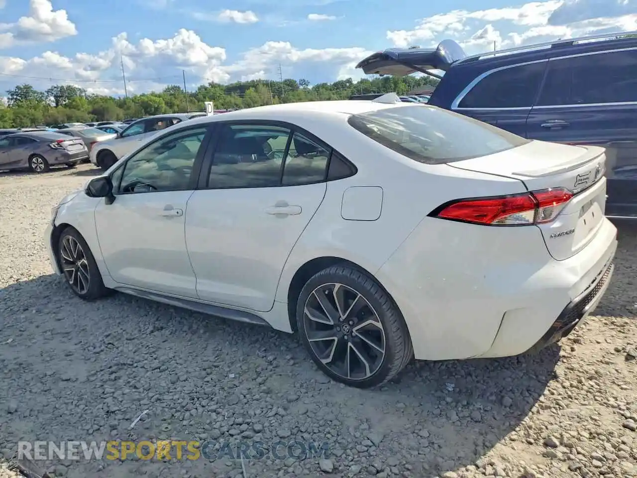 2 Photograph of a damaged car JTDP4MCEXNJ088719 TOYOTA COROLLA 2022