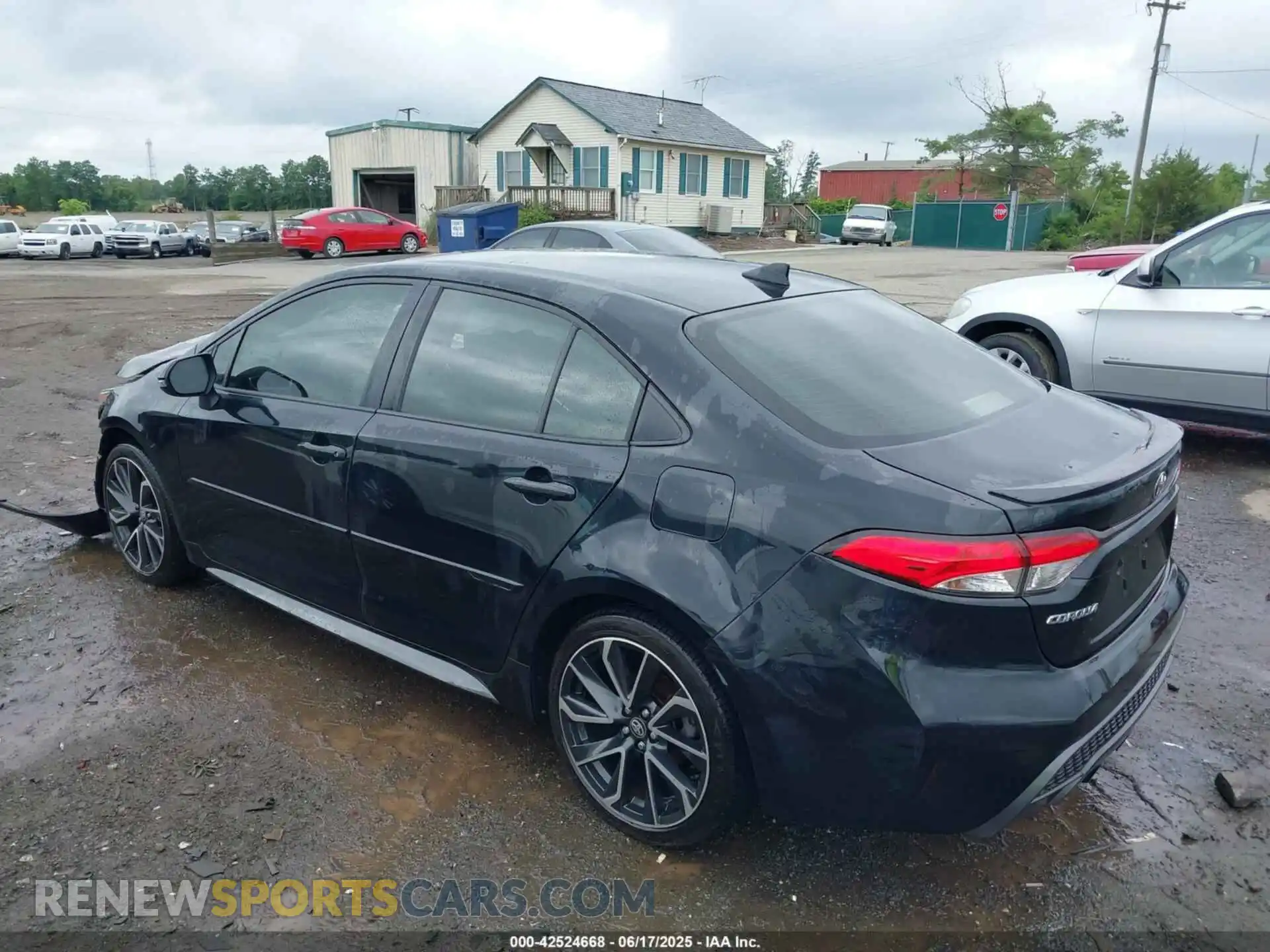 3 Фотография поврежденного автомобиля JTDS4MCE1NJ098758 TOYOTA COROLLA 2022