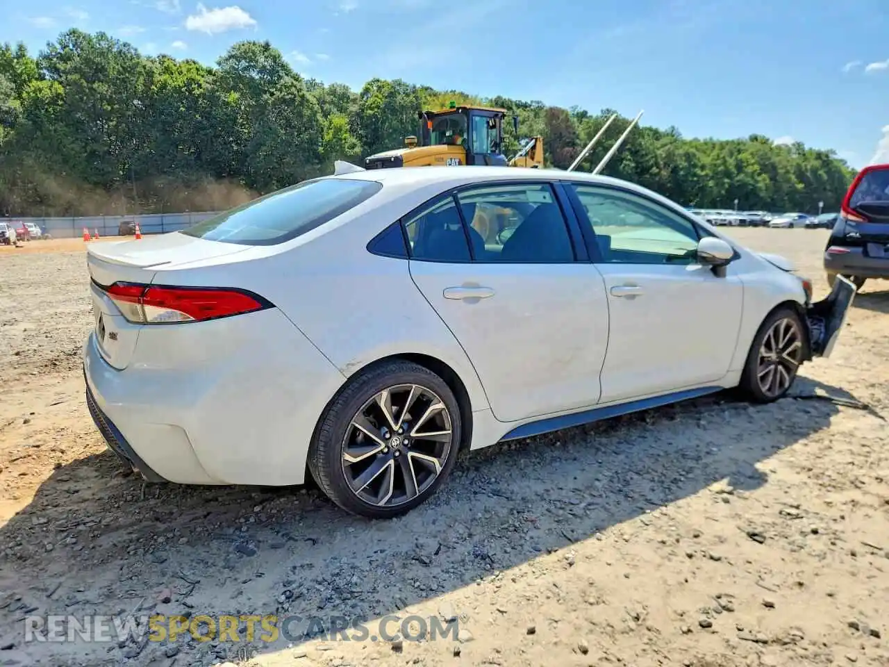 3 fotografías del automóvil dañado JTDS4MCE2NJ085131 TOYOTA COROLLA 2022