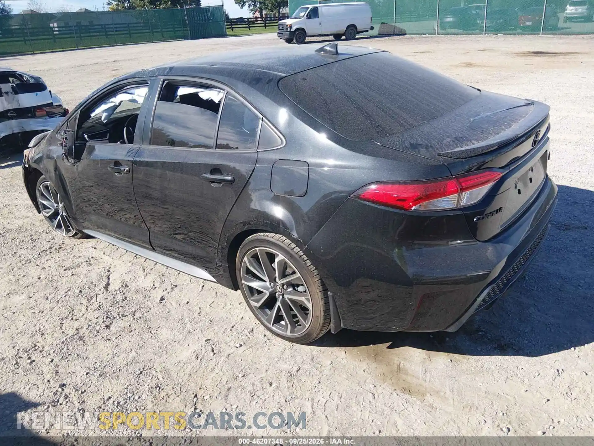 3 Photograph of a damaged car JTDS4MCE2NJ093908 TOYOTA COROLLA 2022