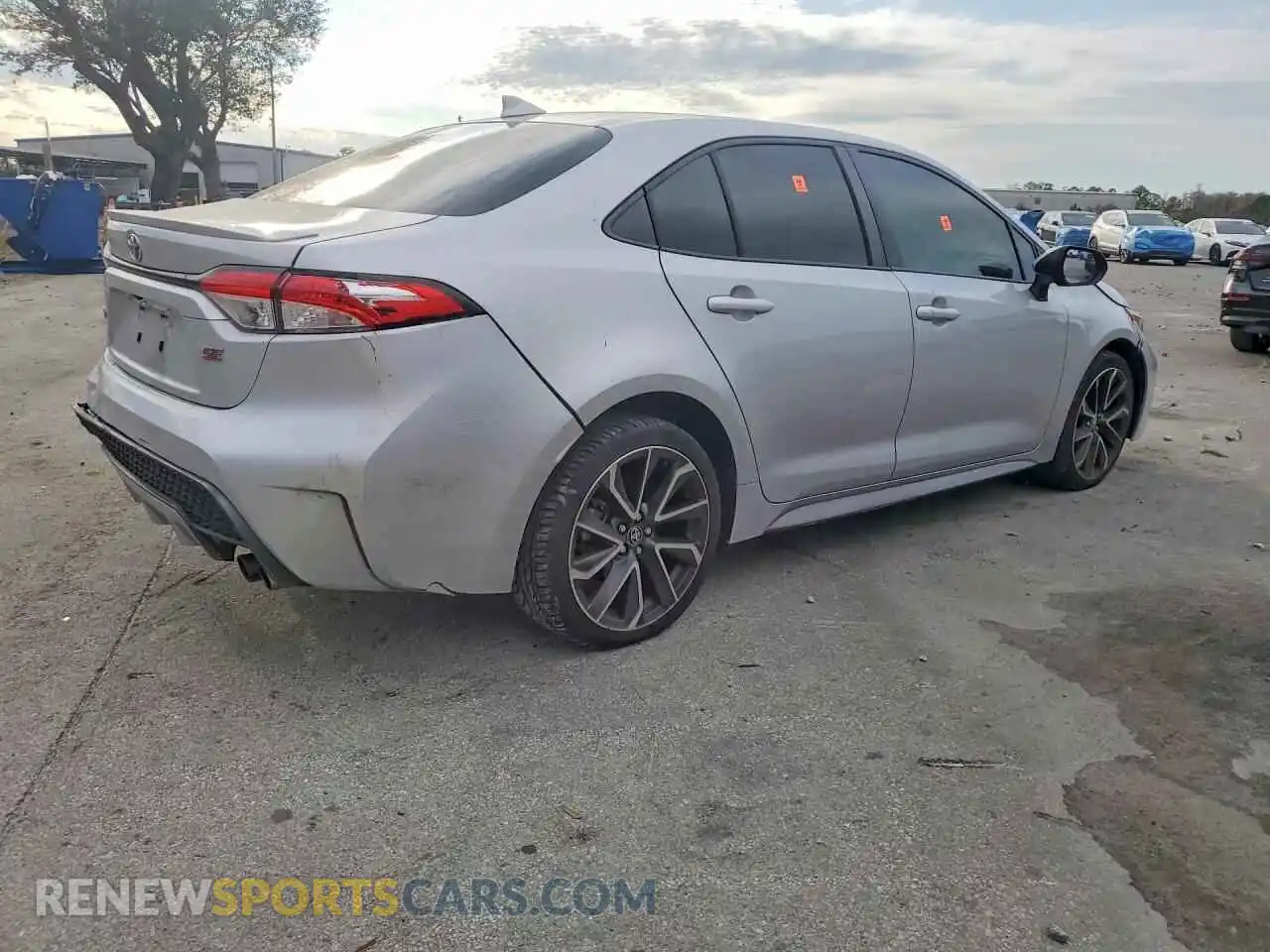 3 Photograph of a damaged car JTDS4MCE2NJ095321 TOYOTA COROLLA 2022