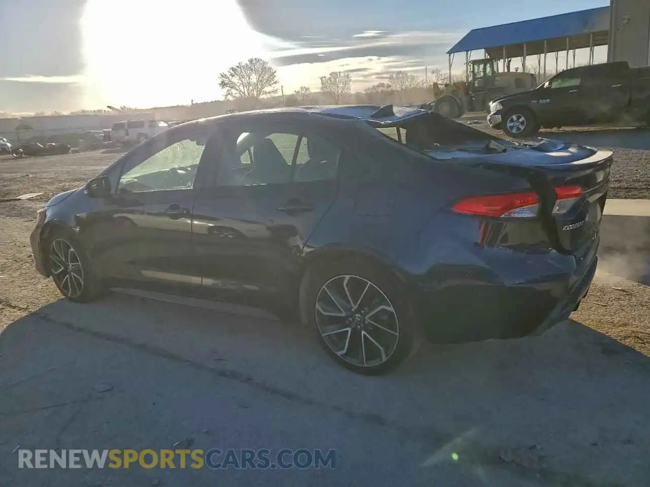 2 Photograph of a damaged car JTDS4MCE3NJ087731 TOYOTA COROLLA 2022