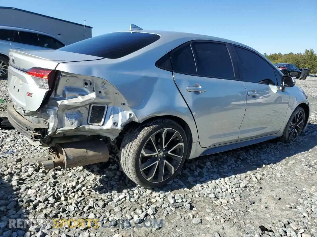 3 Photograph of a damaged car JTDS4MCE5N3505355 TOYOTA COROLLA 2022