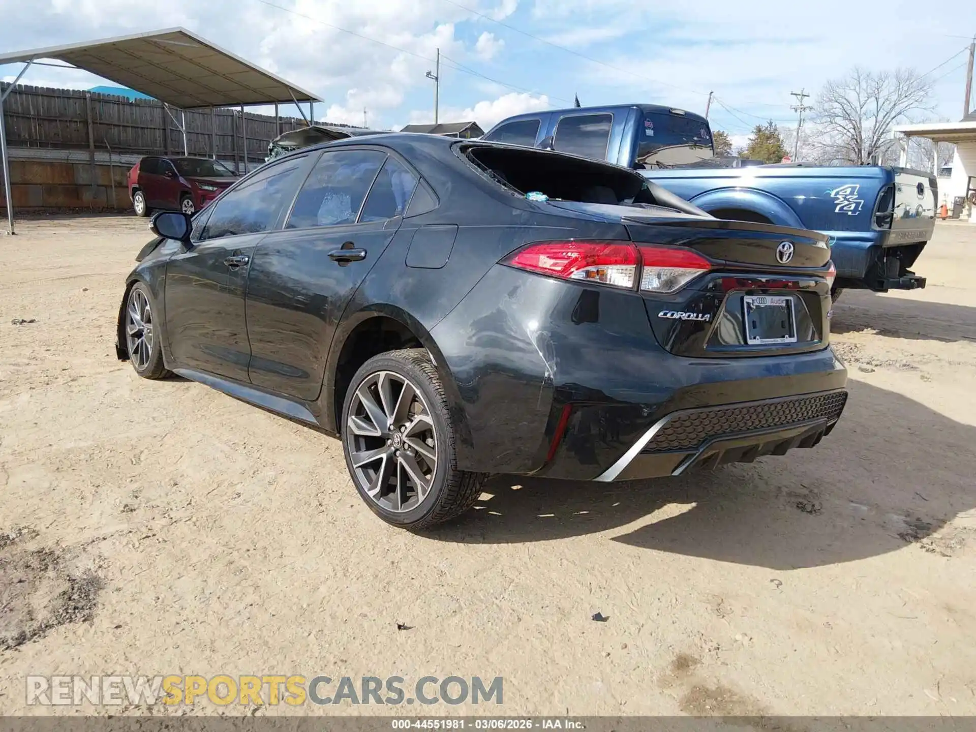 3 Фотография поврежденного автомобиля JTDS4MCE5NJ081235 TOYOTA COROLLA 2022