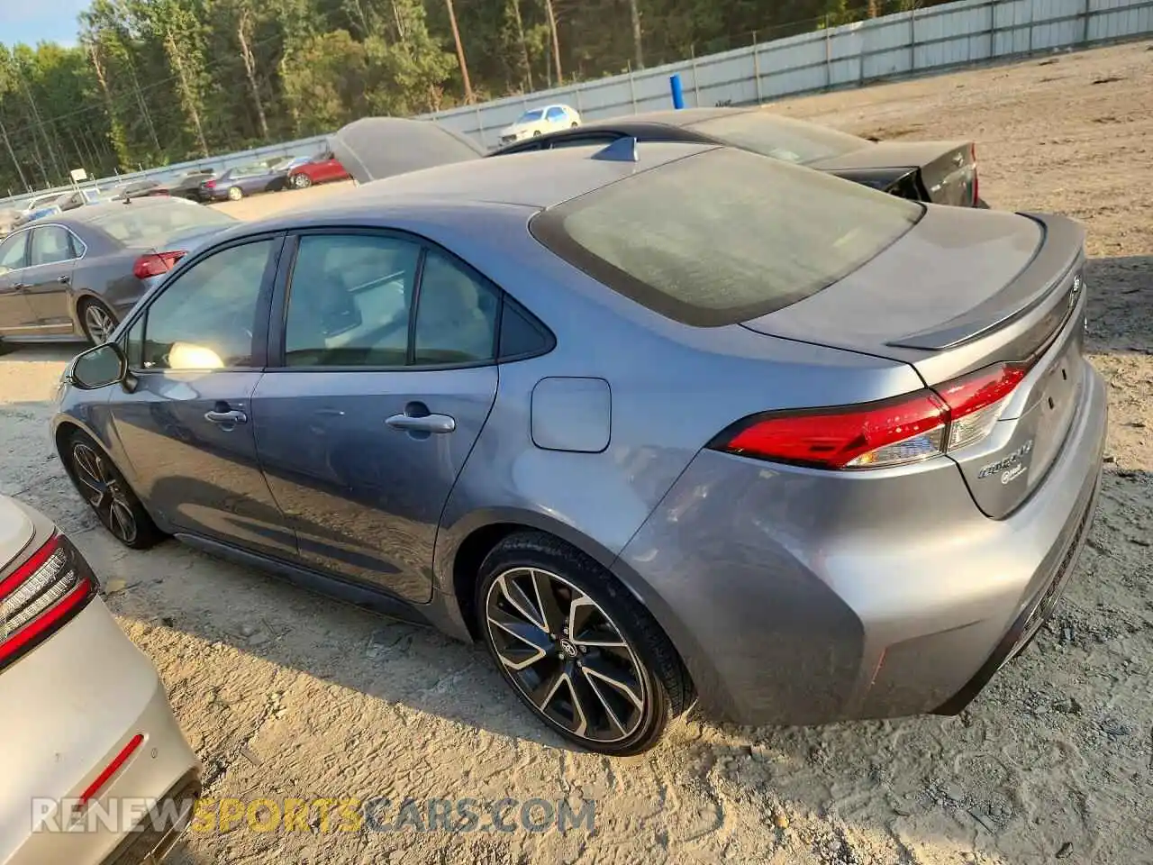 2 Фотография поврежденного автомобиля JTDS4MCE5NJ082014 TOYOTA COROLLA 2022