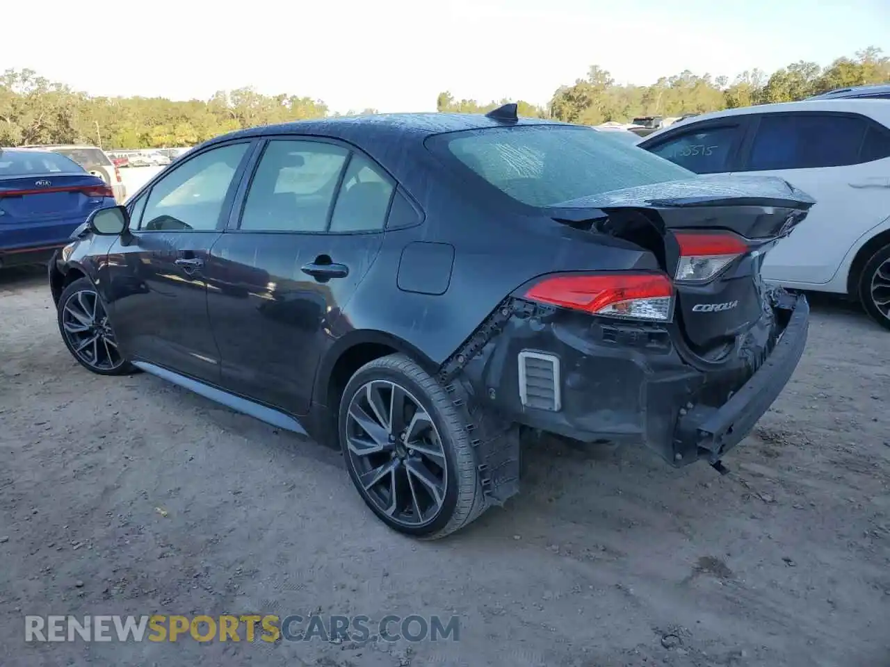 2 Photograph of a damaged car JTDS4MCE5NJ084748 TOYOTA COROLLA 2022