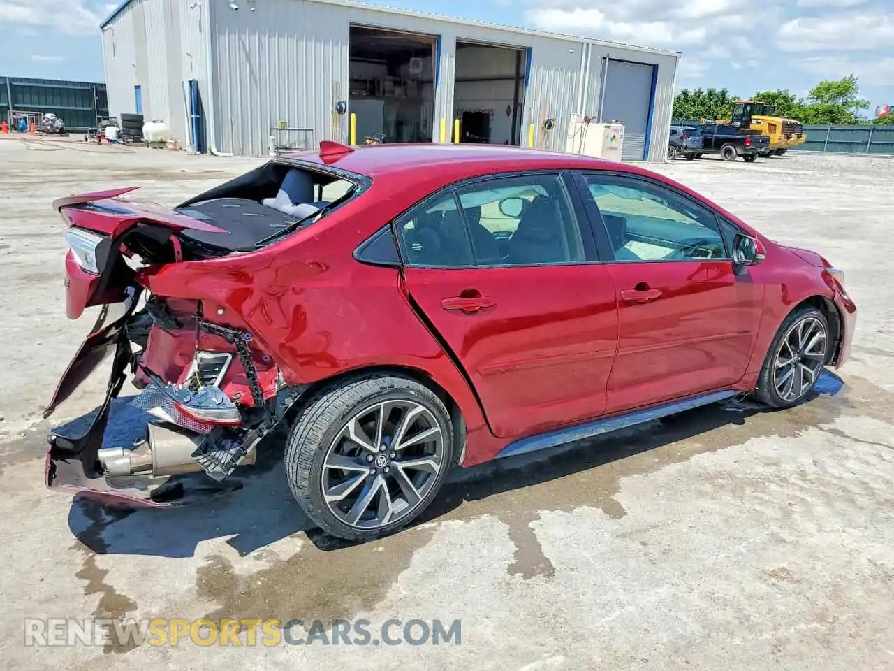 3 Photograph of a damaged car JTDS4MCE5NJ094289 TOYOTA COROLLA 2022