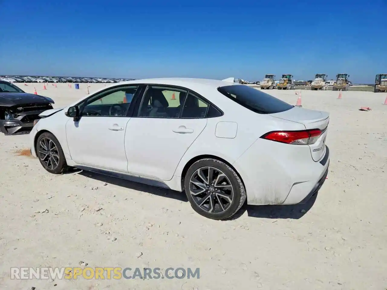 2 Photograph of a damaged car JTDS4MCE6NJ081325 TOYOTA COROLLA 2022