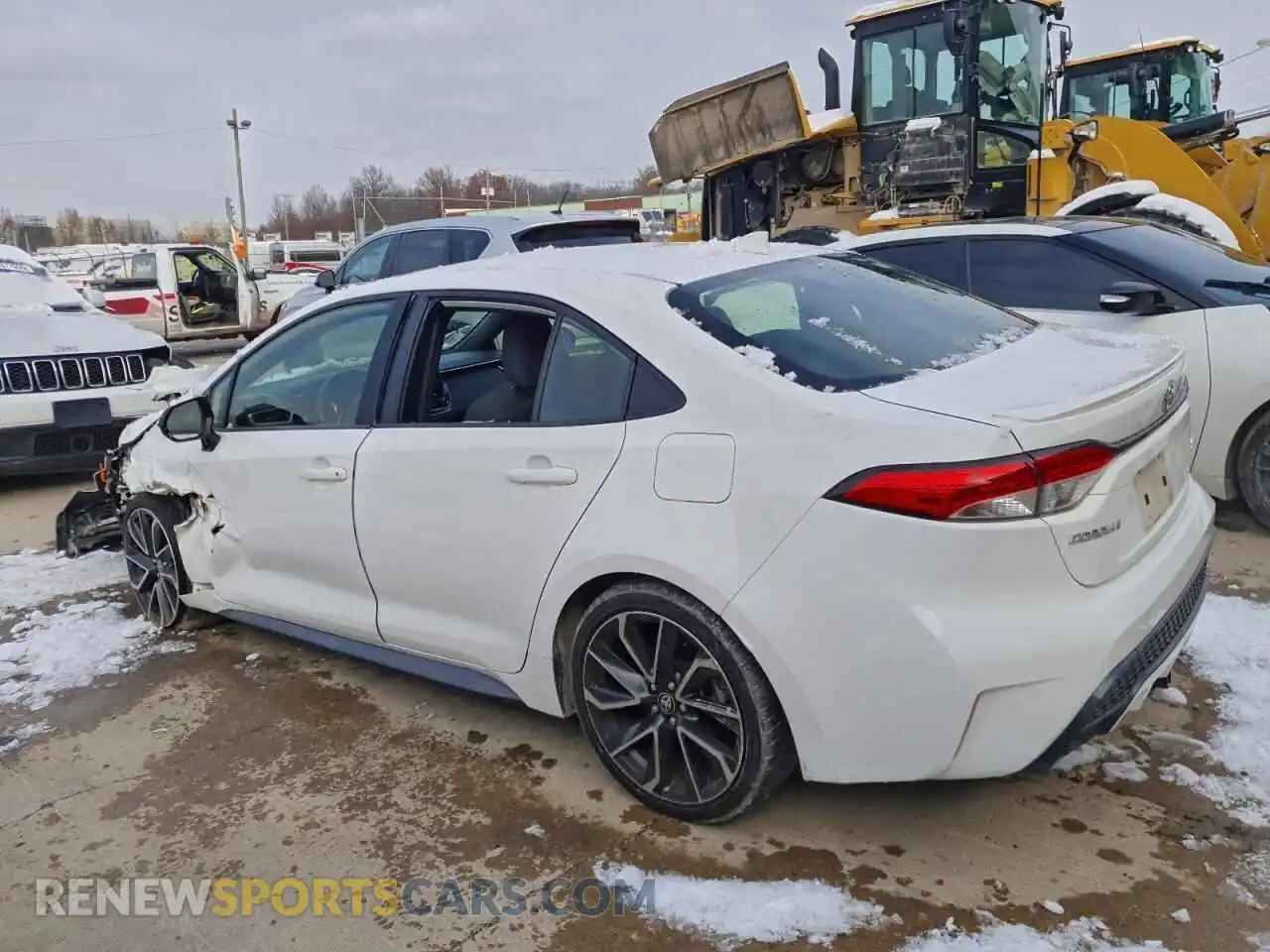 2 Photograph of a damaged car JTDS4MCE6NJ087478 TOYOTA COROLLA 2022