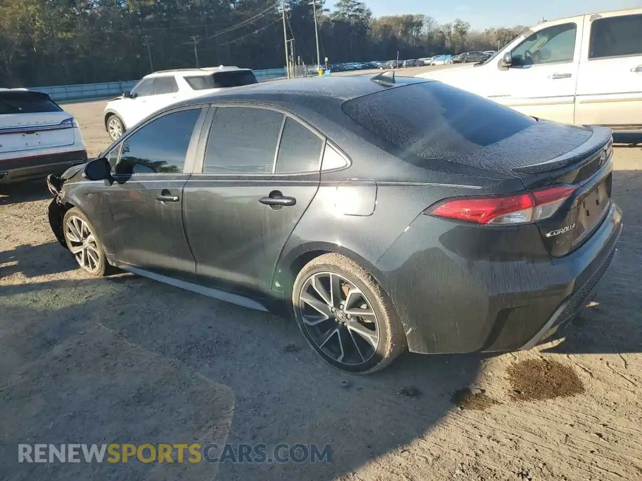 2 Photograph of a damaged car JTDS4MCE7NJ084329 TOYOTA COROLLA 2022