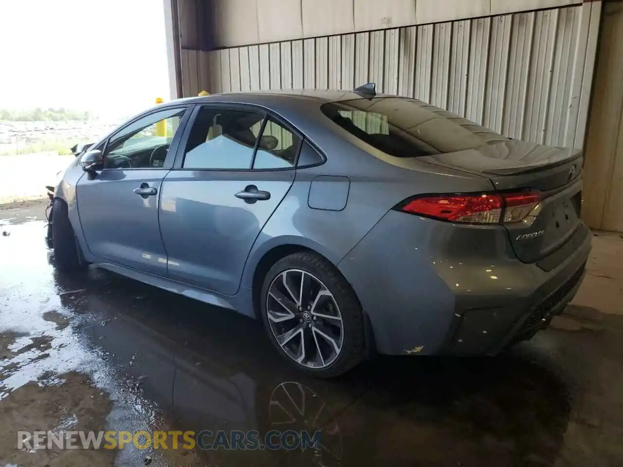 2 Photograph of a damaged car JTDS4MCE7NJ094892 TOYOTA COROLLA 2022