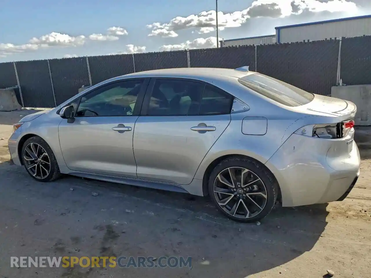 2 Фотография поврежденного автомобиля JTDS4MCE7NJ096030 TOYOTA COROLLA 2022