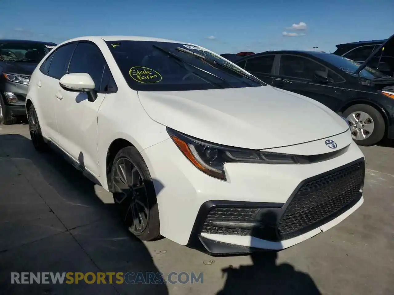 1 Фотография поврежденного автомобиля JTDS4MCE8N3507584 TOYOTA COROLLA 2022