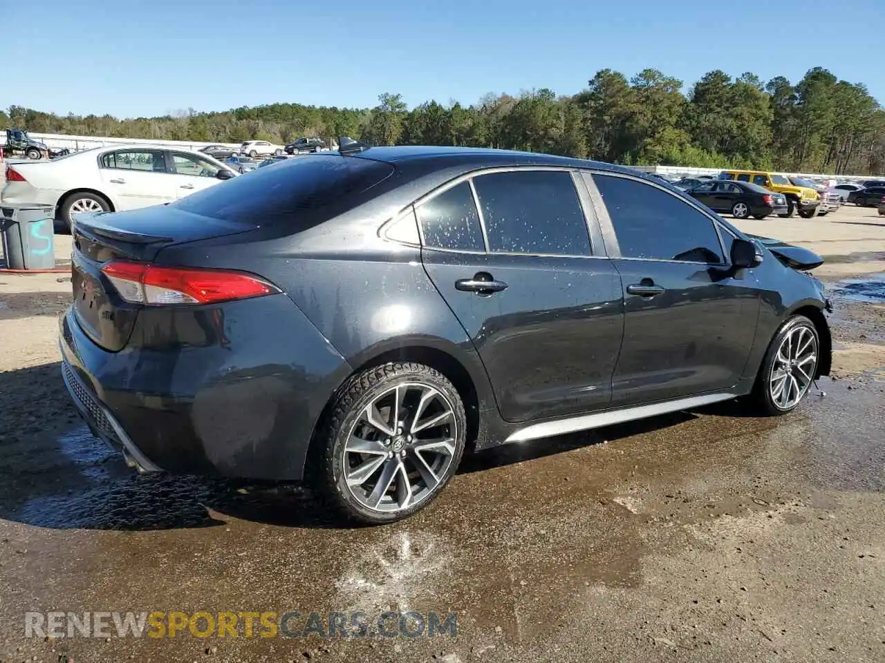 3 fotografías del automóvil dañado JTDS4MCE8NJ094366 TOYOTA COROLLA 2022
